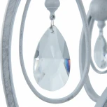 Подвесная люстра Arte Milano AM347203 347203/6 WT+SL (220V, подвески, на цепи)