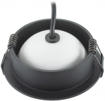 Точечный встраиваемый светильник DK2500-BK (LED, 220V)