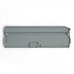 Торцевая заглушка для ЗНИ (серый) Stekker 39988