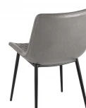 Стул Stool Group Деймон экокожа серый УТ000036396