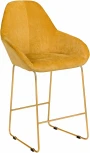Стул полубар R-Home Kent Жёлт/Линк Золото