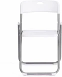 Обеденный стул Tetchair FOLDER (Металл,Пластик/Белый,Cерый) 20100
