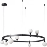 Подвесной светильник Kink Light Бьянки 07808-8,19 (LED, 220V, на тросе, шарики, кольцо)