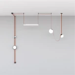 Трековый светильник 48V Denkirs Belty Orb DK5551-BK (LED)