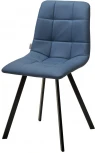 Стул CHILLI-Q SQUARE Oracul 795 Синий, экокожа PU / черный каркас, M-City 461MC04910