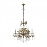 Подвесная люстра Dio D'Arte Sorrento E 1.1.6.600 GB (220V, на цепи, подсвечник, свеча)