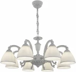 Подвесная люстра Arte Milano AM341837 341837/8 WT+SL (220V, на цепи)