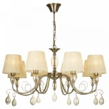 Подвесная люстра Freya Peta FR2004PL-08BZ