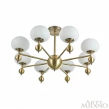 Потолочная люстра на штанге Arte Milano 270307/8 GD (220V, шарики)