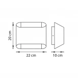Настенный светильник Lightstar MURO 808627 (220V)