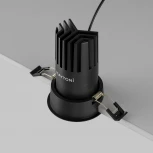 Встраиваемый светильник Maytoni Dip DL118-15W-4K-B (LED, 220V, круглые)