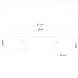 Спот Arte Lamp Mercoled A5049AP-2WH