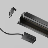 Ввод питания(2м) Radity для встраиваемого монтажа черный (магнитный) Maytoni Technical TRA084B-12B-200