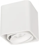 Накладной светильник LED SP-CUBUS-S100x100-8W Warm3000 (WH, 45 deg, 230V) (Arlight, IP20 Металл) 036051