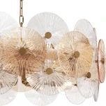 Подвесная люстра Maytoni Aster MOD007PL-10G (220V, на цепи, круглые)