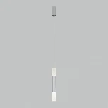 Подвесной светильник Eurosvet Axel 50210/1 LED хром (220V, на проводе, круглые)