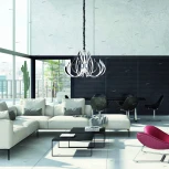 Подвесная люстра Mantra Versailles 5560 (LED, 220V, диммер, на цепи)