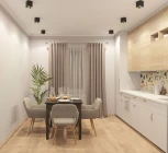 Накладной точечный светильник Denkirs DK3030-BK (220V, куб)