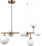 Подвесная люстра Moderli Molecule V10841-7P (220V, на тросе, шар, молекулы)