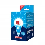 Лампочка светодиодная груша белая E27 45W 4000K Volpe LED-A120-45W/4000K/E27/FR/NR