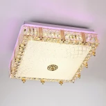 Потолочный светильник светодиодный с пультом с регулировкой цветовой температуры и яркости LED4U LED4U L1158-500 GD