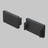 Заглушка для встраиваемого шинопровода, черный Maytoni Accessories for tracks Basity TRA172EC-12B