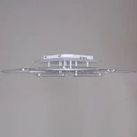 Потолочная люстра светодиодная на штанге с пультом Reluce 09826-3.3-4+4A WH (RGB) (220V)