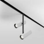 Трековый светильник магнитный 48V Maytoni Elti Duo TR005-4-2X12W-DS-BW (LED, круглые)