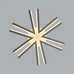 Потолочная люстра Lumion Alberta 8029/60CL белый/белый, металл/акрил с ПДУ LED 60W 3000-6000К 220V (круглые)