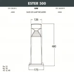 Наземный светильник Fumagalli Ester DS1.563.000.LXD1L (220V, IP55)