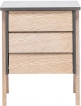 Тумбочка "Сканди" 3 ящ. 2000026701569 Leset
