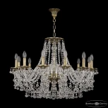 Подвесная люстра Bohemia 1609 16209/12/300 PB