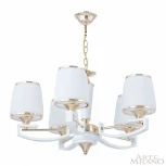 Подвесная люстра Arte Milano Florentia-2457 302457/5 Wh/Gd (220V, на цепи)