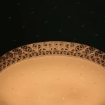 Потолочный светильник круглый Omnilux Biancareddu OML-47707-30 (LED, 220V, пульт управления)