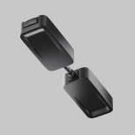 Коннектор питания прямой Radity встраиваемый черный (магнитный) Maytoni Technical TRA084C-B-12