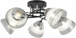 Потолочная люстра на штанге Arte Milano AMALFI-327685 327685/5A BK+CR (220V)