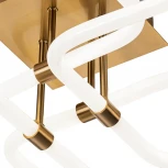 Потолочная люстра Escada Tube 10279/4LED 132Вт, металл/акрил, бронза (220V)