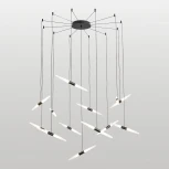 Подвесная люстра LED Lussole Hopkins LSP-7397 (220V, на проводе, паук)