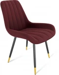 Стул SHT-ST37/S95-1 рубиновое вино/черный муар/золото Sheffilton 2779297801