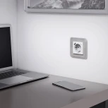 Рамка на 1 пост Elite (дымчатый, стекло) Werkel W0012417 (a057874)