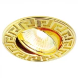 Встраиваемый точечный светильник Ambrella Литье С Узором 120090 GD