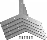 Соединитель Y для алюминиевого профиля "Profile System" Ambrella Illumination GP8056