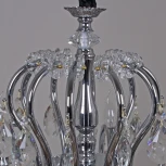 Подвесная люстра ILLUMICO IL2326-10POR-39 CR (220V, хрусталь, на цепи, подсвечник, свеча)