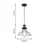 Подвесной светильник Favourite Cascabel 1876-1P