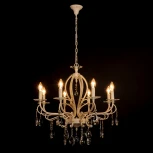 Подвесная люстра Abrasax Petra 3004/8P (220V, на цепи, свеча)