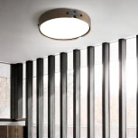 Потолочный светильник круглый Range 3 D57 Dark Wood ImperiumLoft Range03 (195539-26) (LED, 220V, круглые)