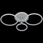 Потолочная люстра светодиодная на штанге с пультом Reluce 20548-0.3-2+2+1 (220V, кольцо)