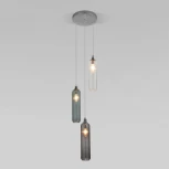 Светильник подвесной Eurosvet Siesta 50252/3 хром (220V, управление смартфоном, голосовое управление, умный дом - Minimir Home, Алиса, Маруся, Салют, на тросе)