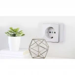 Розетка с заземлением Gallant (белый) Werkel W5071001 (a051584)