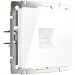 Телефонная розетка RJ-11 (белый) Werkel W1182001 (a051123)